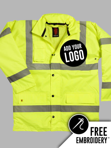 Warrior Hi-Vis Traffic Jacket