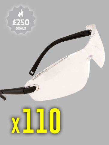 110 x Portwest Profile Safety Spectacles