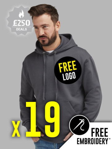 19 x UCC Everyday Hoodies