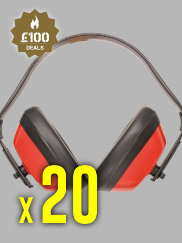 20 x Portwest Classic Ear Protectors