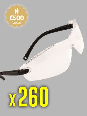 260 x Portwest Profile Safety Spectacles