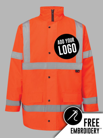 Supertouch Hi-Vis Standard Parka Traffic Jacket