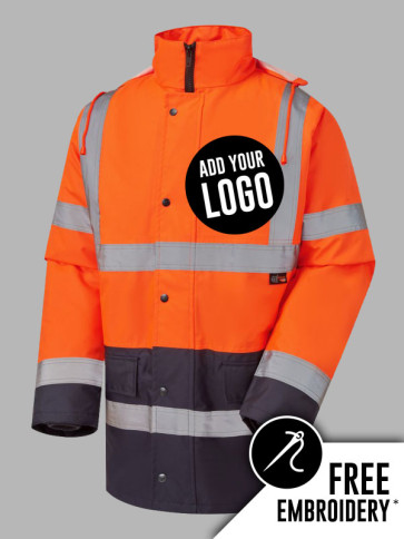 Supertouch Hi-Vis Two Tone Standard Parka Traffic Jacket
