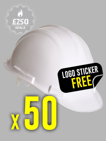 50 x Portwest Expertbase Hard Hats