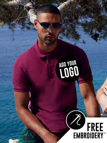 Fruit of the Loom 100% Cotton Premium Polo Shirt