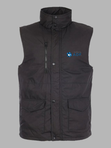 Fort Wroxham Quilted Bodywarmer - Black