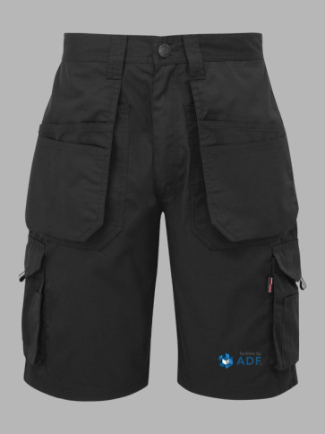 Tuff Stuff Enduro Ripstop Holster Pocket Work Shorts - Black