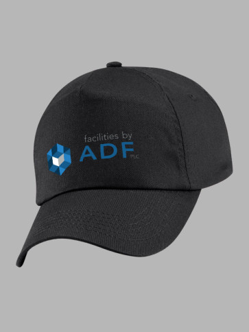 Beechfield Original 5 Panel Baseball Cap - Black