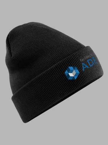 Beechfield Original Cuffed Beanie Hat - Black
