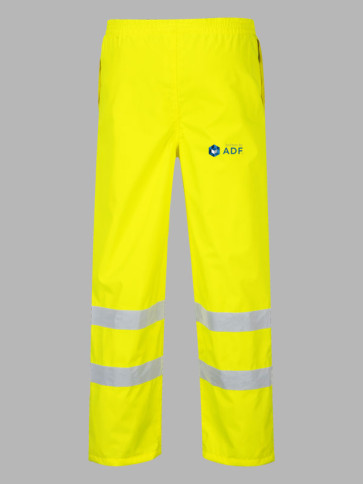 Portwest Hi-Vis Breathable Rain Trousers - Yellow