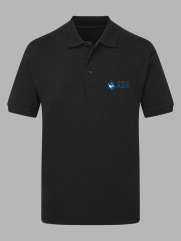 UCC Heavyweight Polo Shirt - Black