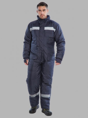 Portwest Hi-Vis ColdStore Overall - Navy