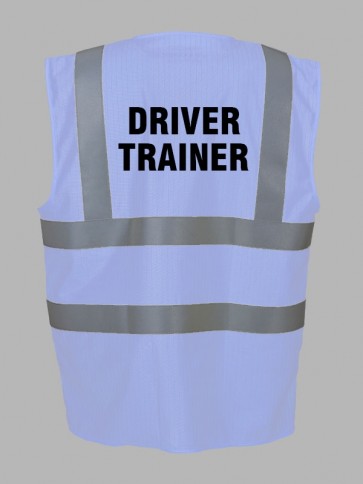 Yoko Hi-Vis Vest (Driver Trainer) - Sky