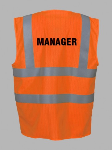 Yoko Hi-Vis Vest (Manager) - Orange