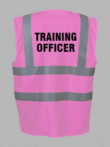 Yoko Hi-Vis Vest (Training Officer) - Pink