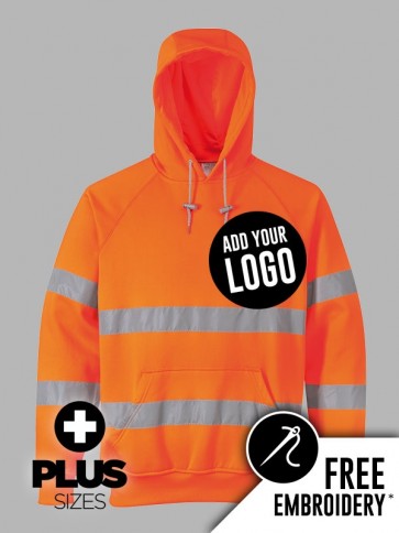 Portwest PLUS SIZE Hi-Vis GO/RT Hoodie