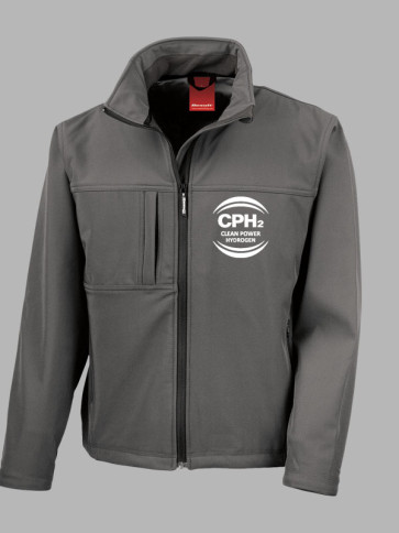 Result Classic Soft Shell Jacket - Workguard Grey