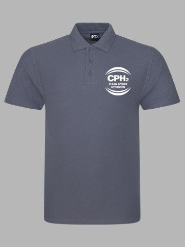 Pro RTX Mens Pro Polo Shirt - Solid Grey
