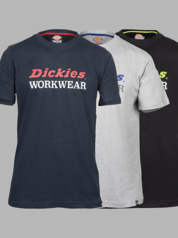 Dickies Rutland Graphic Logo T-Shirts (Pack of 3)