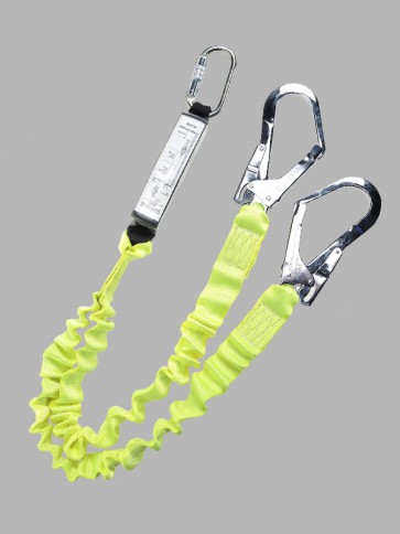 Portwest Double Elasticated Lanyard with Shock Absorber