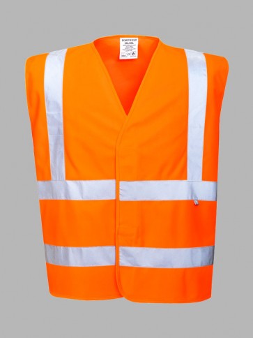Portwest Bizflame Flame Resistant Hi-Vis GO/RT Vest