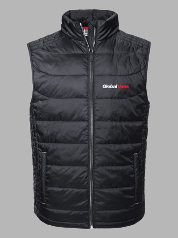 Russell Mens Nano Bodywarmer - Black