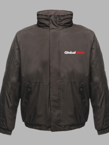 Regatta Dover Insulated Jacket - Black / Ash trim