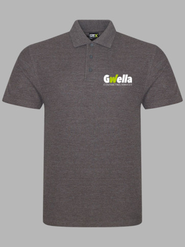 Pro RTX Mens Pro Polo Shirt - Charcoal