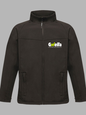Regatta Uproar Soft Shell Jacket - Black/Black trim