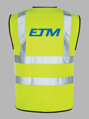Hi-Vis Vest for ETM Recycling