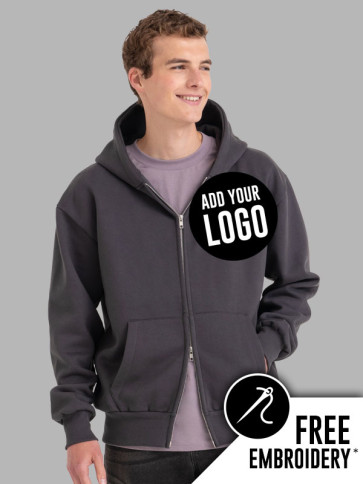 AWDis Heavyweight Signature Full Double-Ended Zip Hoodie