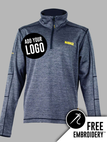 Dewalt Jonesborough Zip Neck Mid Layer Stretch Sweatshirt