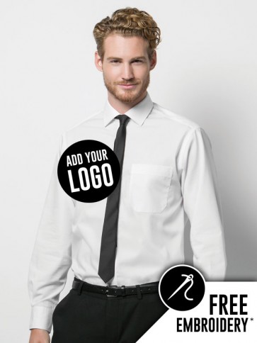 Kustom Kit Premium Non-Iron Corporate 100% Cotton Long Sleeve Shirt