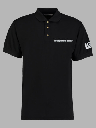 Kustom Kit Superwash Workwear Polo Shirt - Black