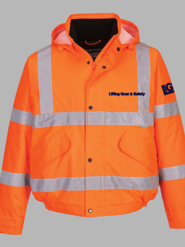 Portwest Hi-Vis Bomber Jacket - Orange