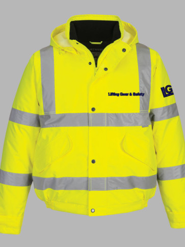 Portwest Hi-Vis Bomber Jacket - Yellow