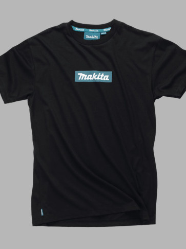Makita Origin Logo Black T-Shirt