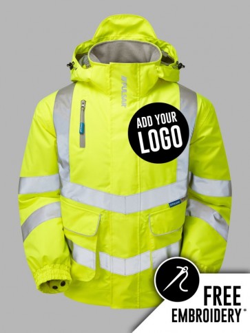 Pulsar Hi-Vis Padded Bomber Jacket