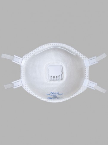 Portwest FFP3 Valved Dust Mist Fume Respirator Mask - 10 Pack
