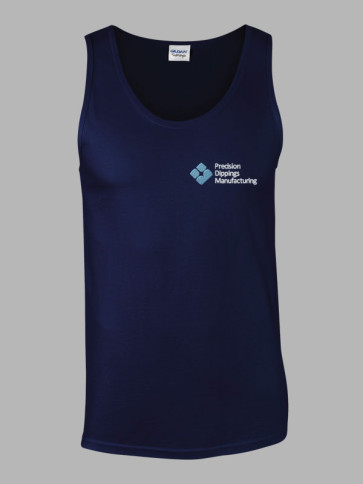 Gildan Mens Softstyle Tank Top Vest (PDM) - Navy
