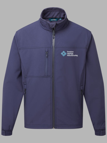 Portwest Mens Soft Shell Jacket (PDM) - Navy