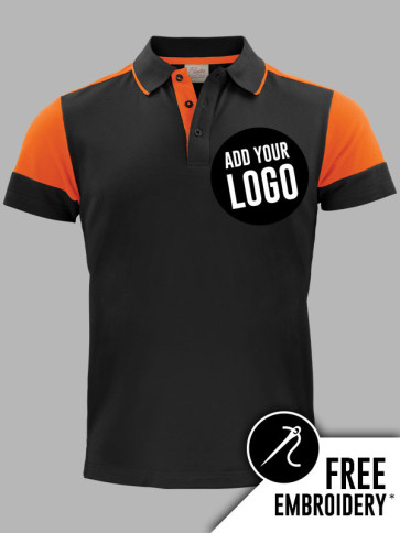 Printer Prime Contrast Polo Shirt