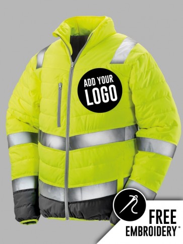 Result Safe-Guard Hi-Vis Soft Padded Safety Jacket