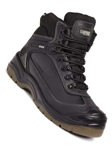 Apache Ranger Waterproof Hiker Safety Boots S3 WR SRA - Black