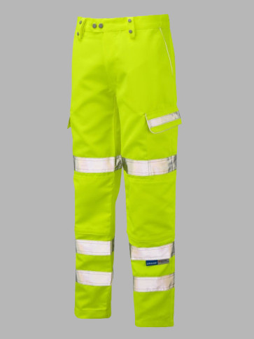 Pulsar Ladies Hi-Vis Class 2 Combat Trousers - Yellow