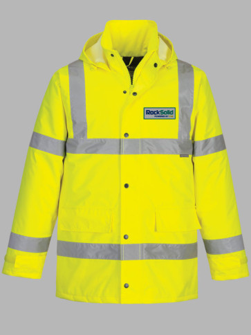 Portwest Hi-Vis Traffic Jacket - Yellow