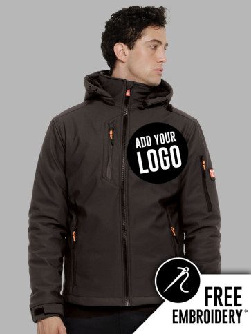 Payper Creek Pad Hooded Padded Soft Shell Jacket