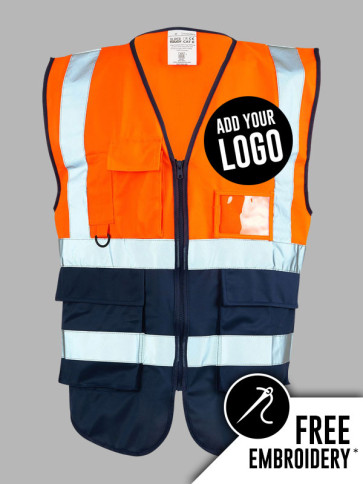 Supertouch Hi-Vis Two Tone Executive Vest