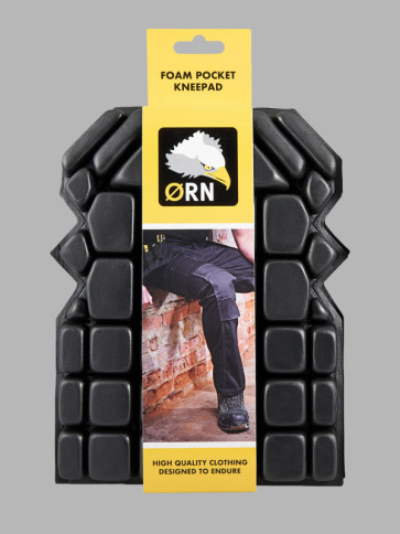 Orn Foam Pocket Knee Pads - Black