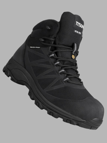Titan Supreme Metal-Free ESD Waterproof Hiker Safety Boots S7S SR FO WR HRO ESD